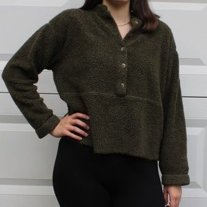 L.L. BEAN teddy bear pullover